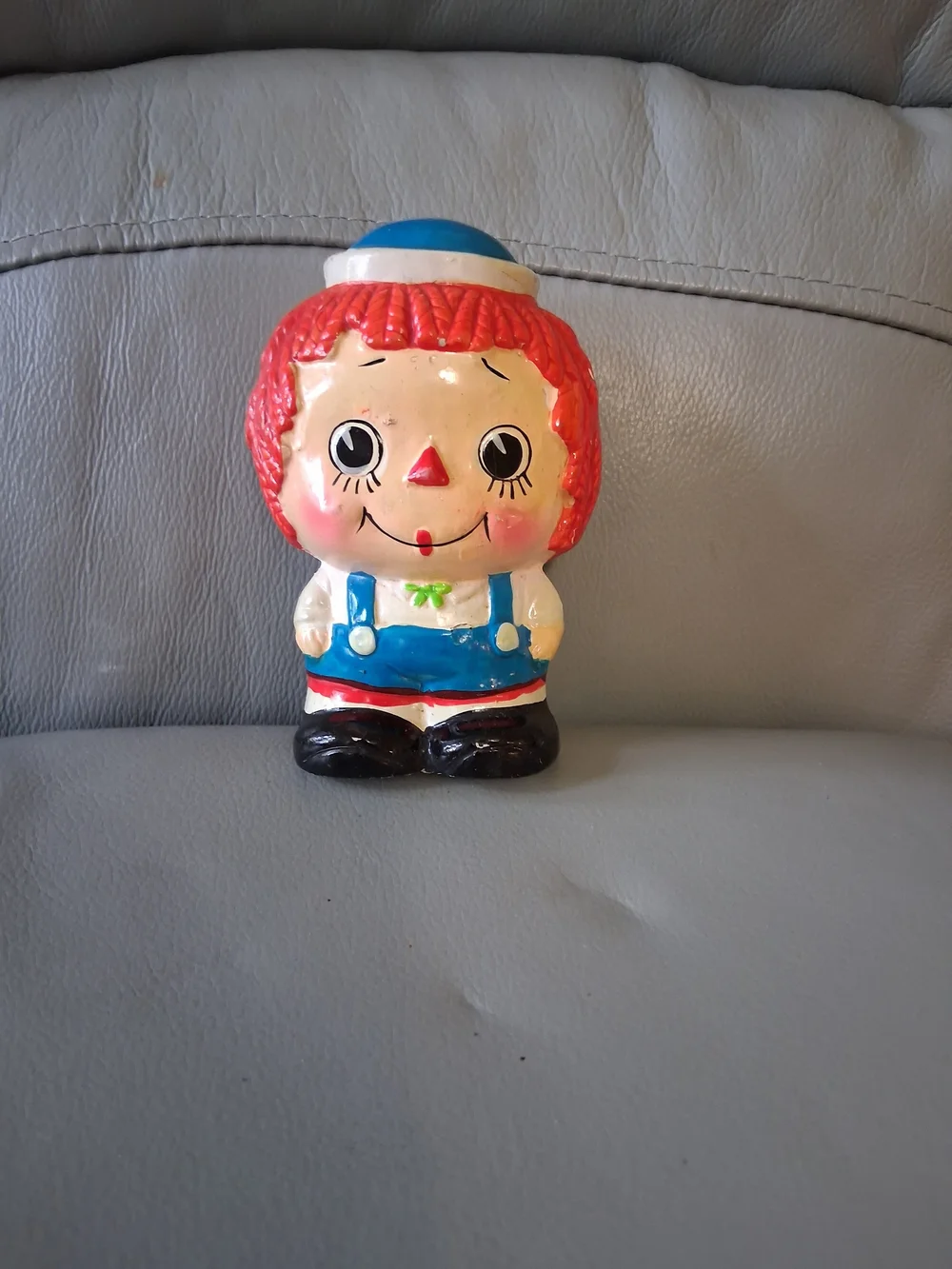 Vintage Raggedy Andy Coin Bank